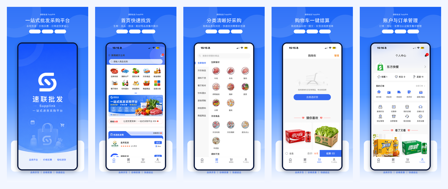 速联批发 App 功能总览